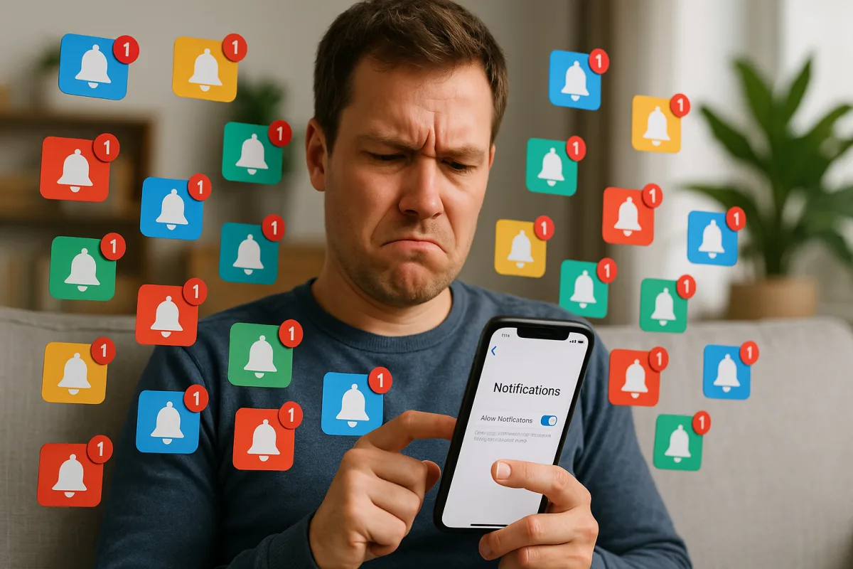 Notifiche push troppo invadenti: la procedura per selezionare solo quelle davvero utili