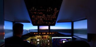 simulatore di volo
